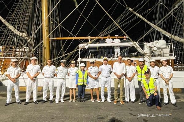 RECORDE ABSOLUTO | Quase 9 mil pessoas visitam veleiro Cisne Branco no Porto de Cabedelo